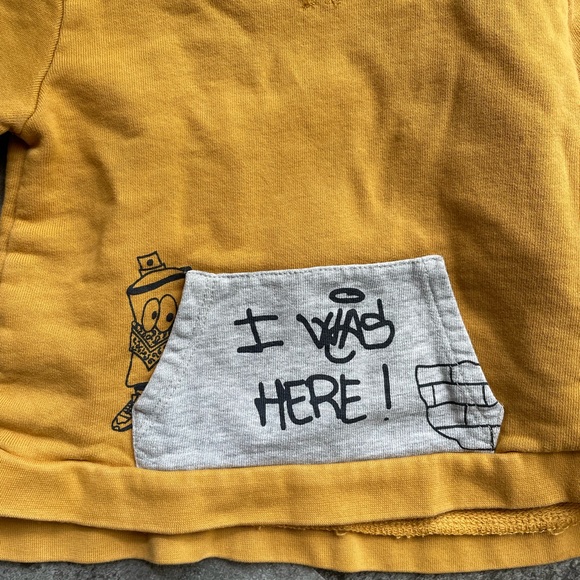 Zara Baby Boy Graffiti Sweater - Picture 3 of 5